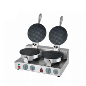 Aparat pentru vafe și conuri dublu